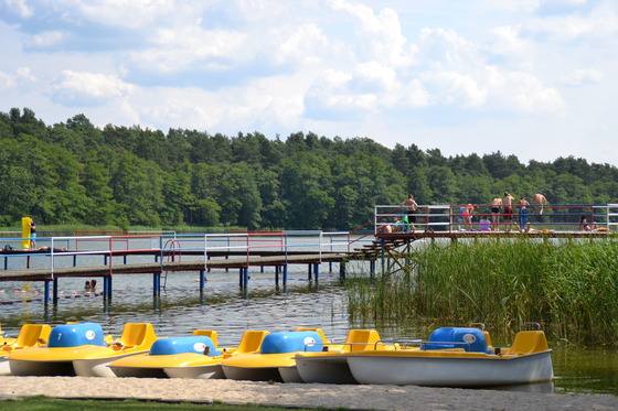 Boreksee Tretboote, Foto: Marketing und Tourismus Guben e.V.