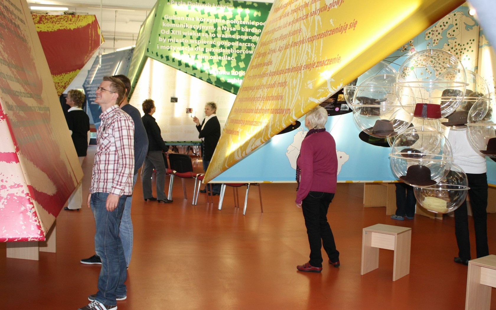 Blick in die Dauerausstellung, Foto: Stadt- und Industriemuseum Guben