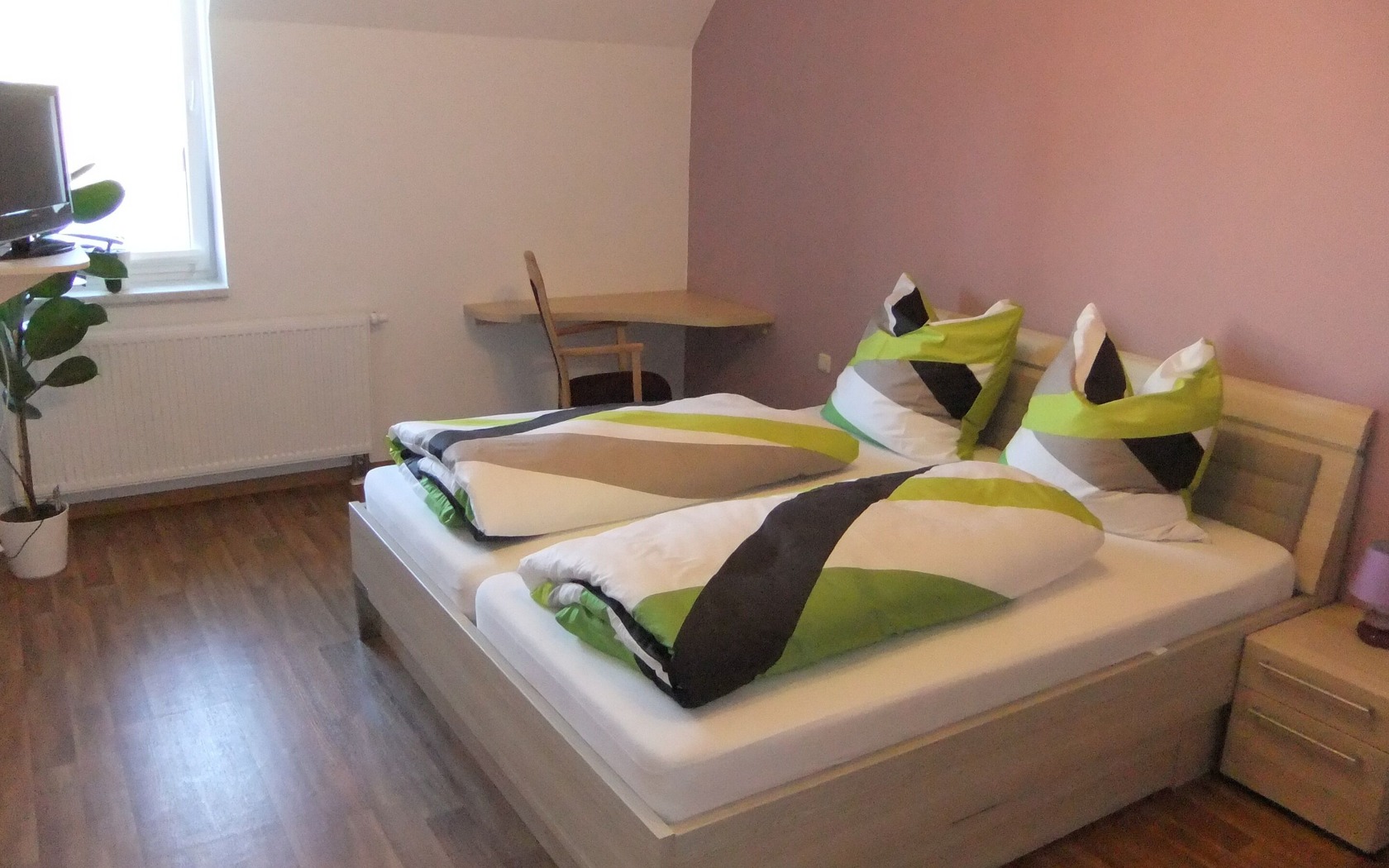 Gästehaus Schulz Zimmeransicht, Foto: MuT Guben