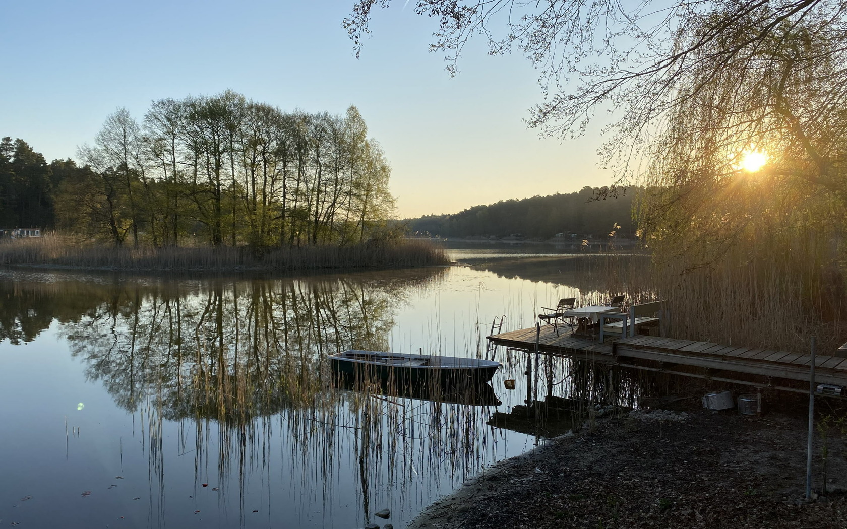 Blick auf den Göhlensee, Foto: Martin Reiher
