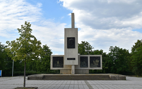 Wilhelm-Pieck-Denkmal, Foto: MuT Guben e.V.