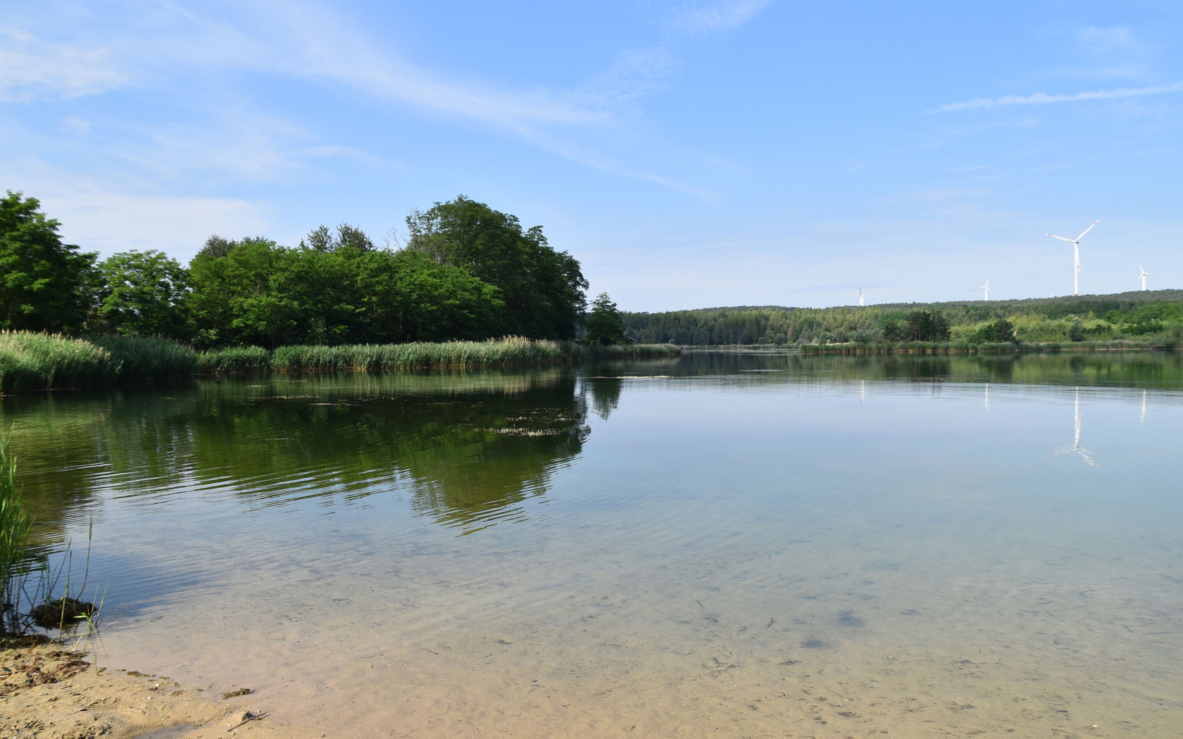 Kiessee Bresinchen, Foto: Marketing und Tourismus Guben e.V.