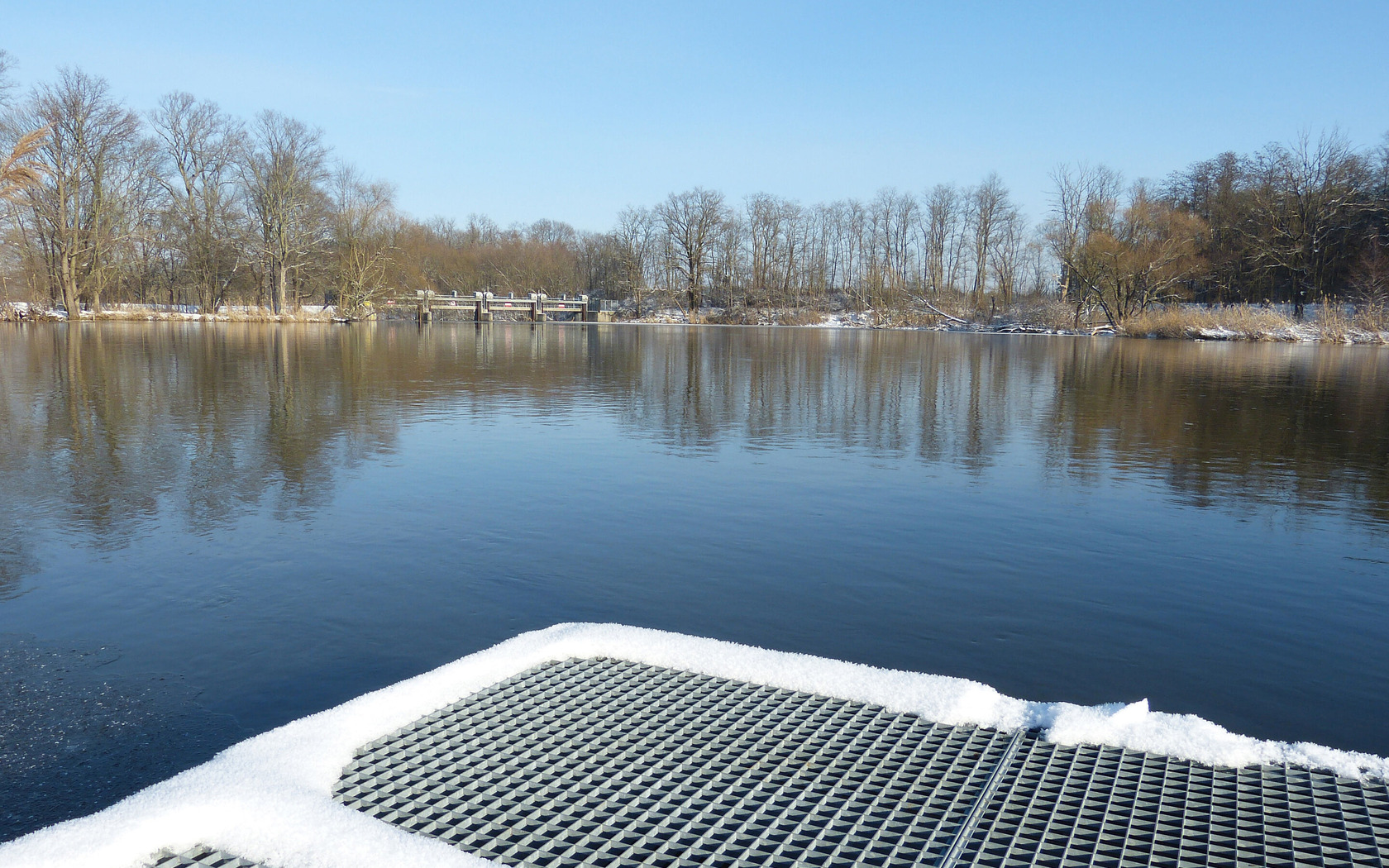 Ausstiegsstelle am Kanal, Foto:Marketing und Tourismus Guben e.V., Foto: Marketing und Tourismus Guben e.V., Lizenz: Marketing und Tourismus Guben e.V.