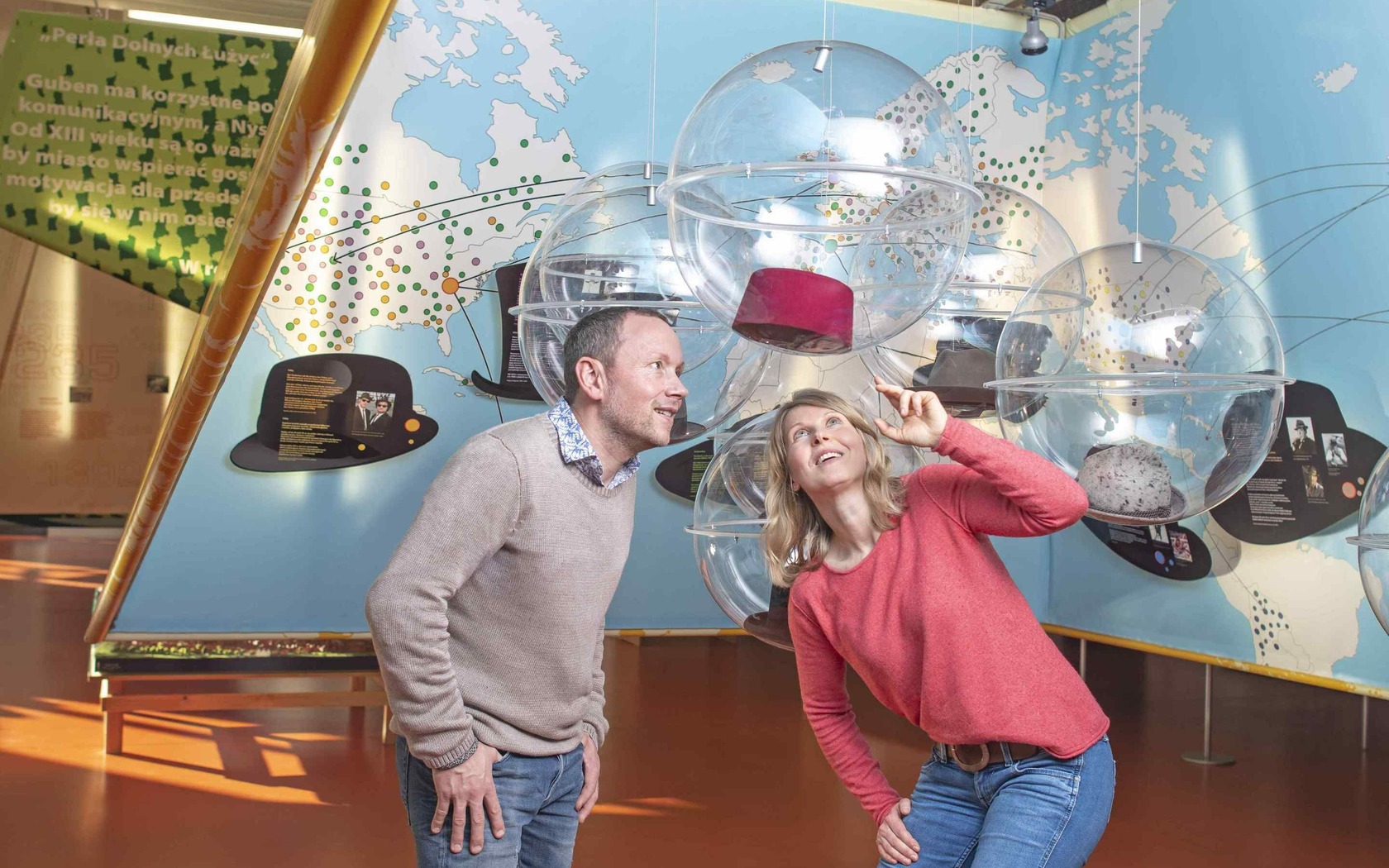 Blick in die Dauerausstellung, Foto: Nada Quenzel, Lizenz: Stadt Guben/ Stadt- und Industriemuseum