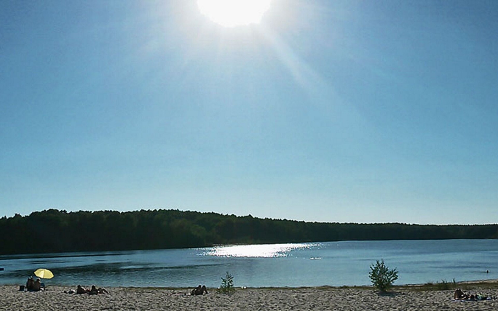 Baden im Großsee, Foto: Amt Peitz, Foto: N. Mucha, Lizenz: Amt Peitz