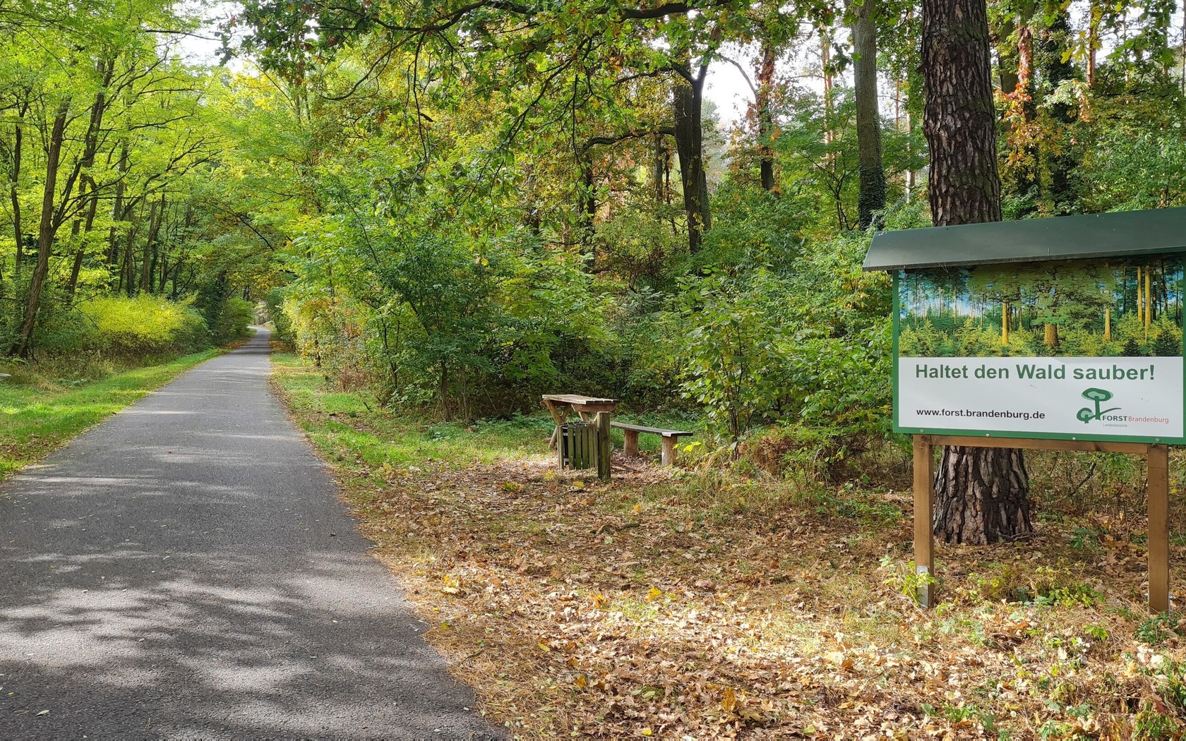 Rastmöglichkeit in Kaltenborn, Foto: Eva Lau, Lizenz: Tourismusverband Lausitzer Seenland e.V.