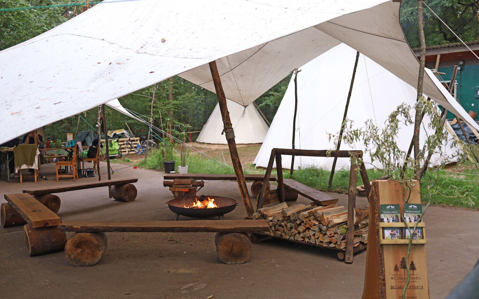 Wildnisschule Walk on the Wildside, Foto: Lydia Wawerek, Lizenz: Wildnisschule Walk on the Wildside