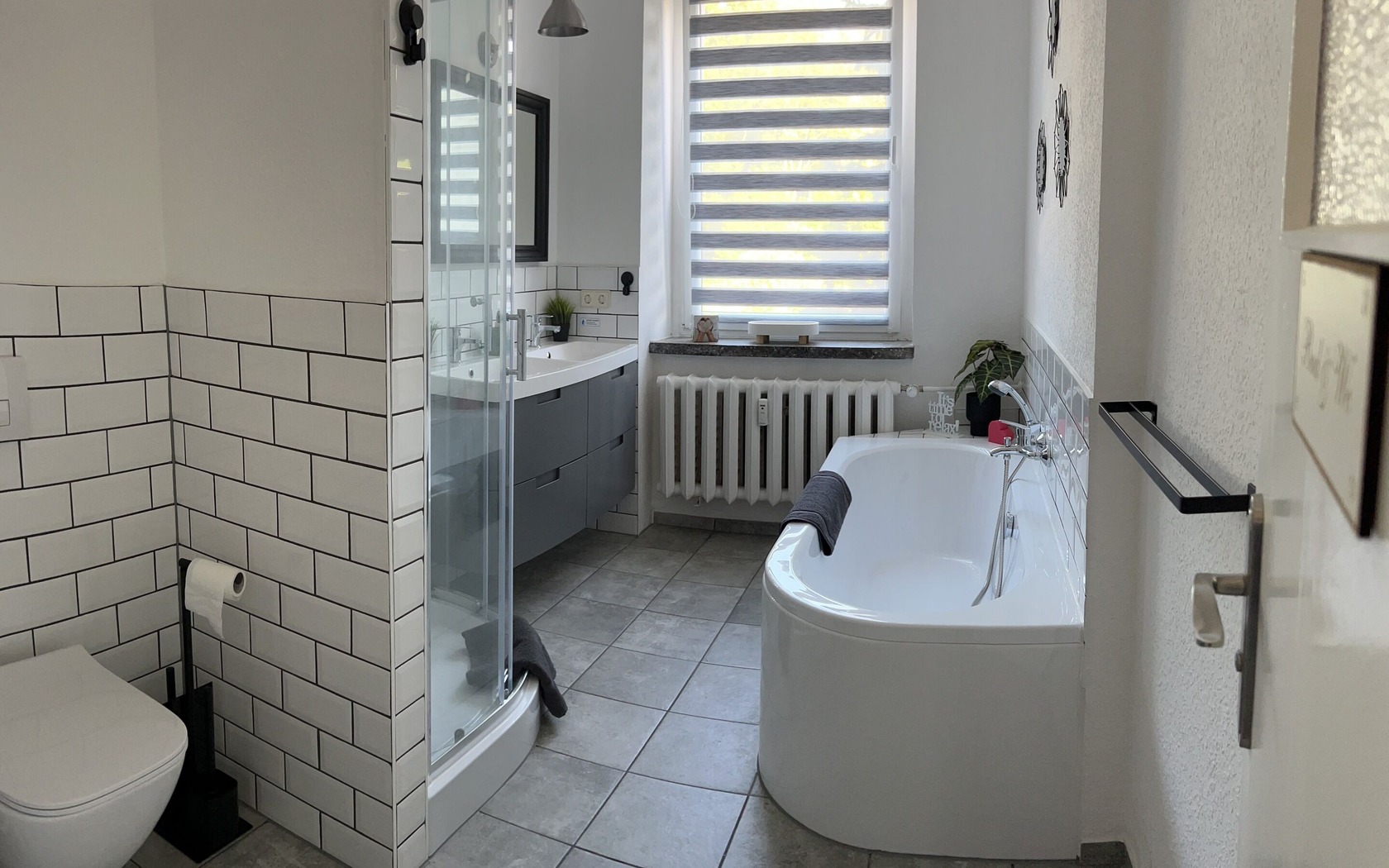 Badezimmer, Foto: Ferienwohnung Gubener Neißeglück 23 , Lizenz: Ferienwohnung Gubener Neißeglück 23