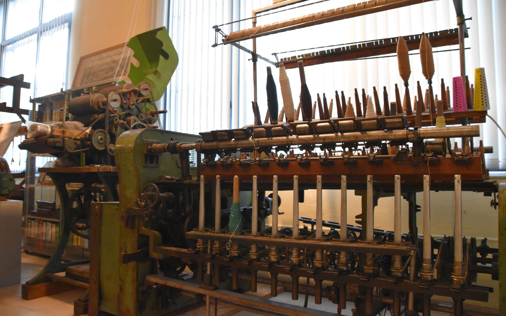 Ausstellung Gubener Tuche, Foto: Gubener Tuche und Chemiefasern e.V., Lizenz: Gubener Tuche und Chemiefasern e.V.