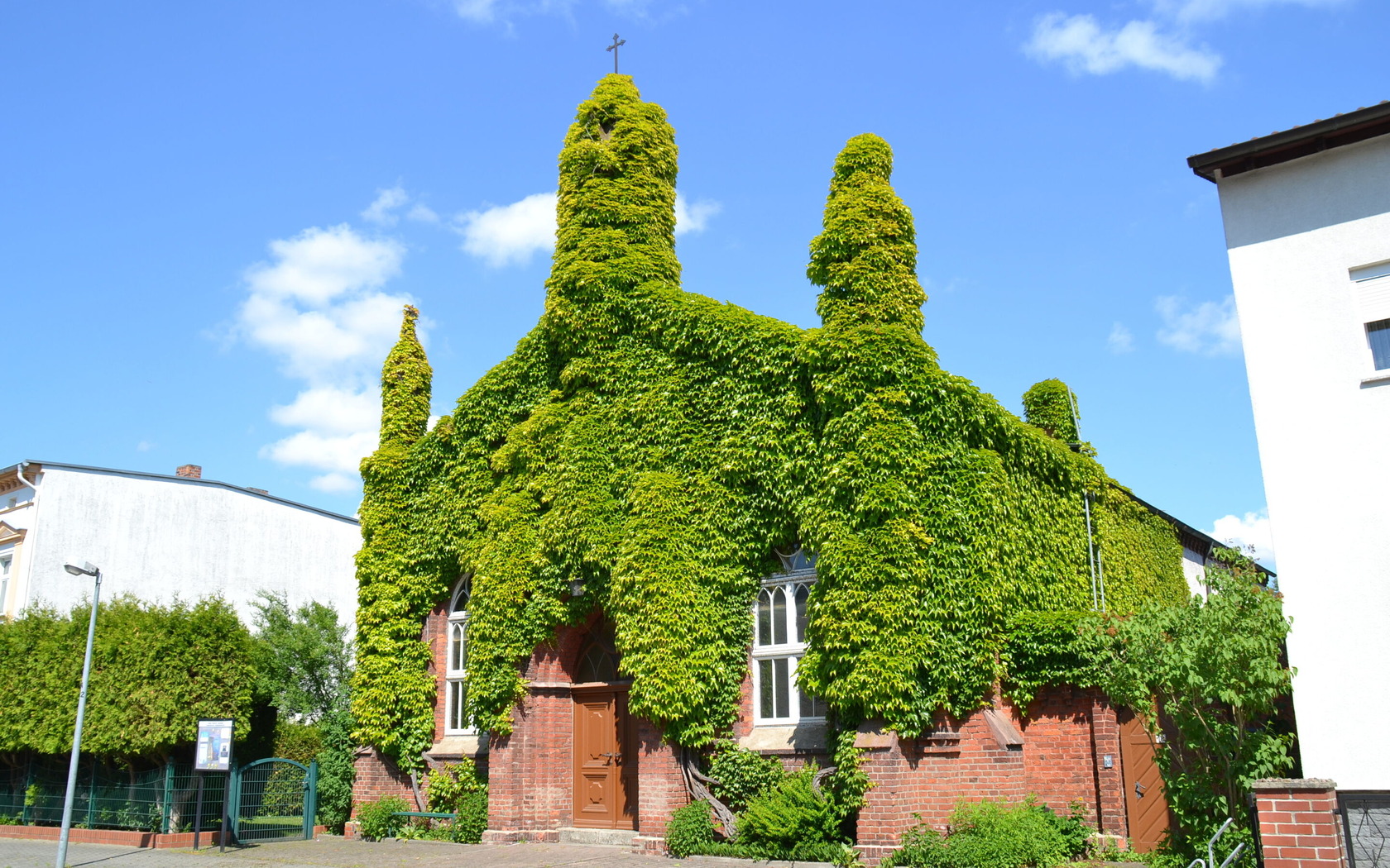 Friedenskirche Asicht Vorne, Foto: Kerstin  Geilich, Lizenz: MuT