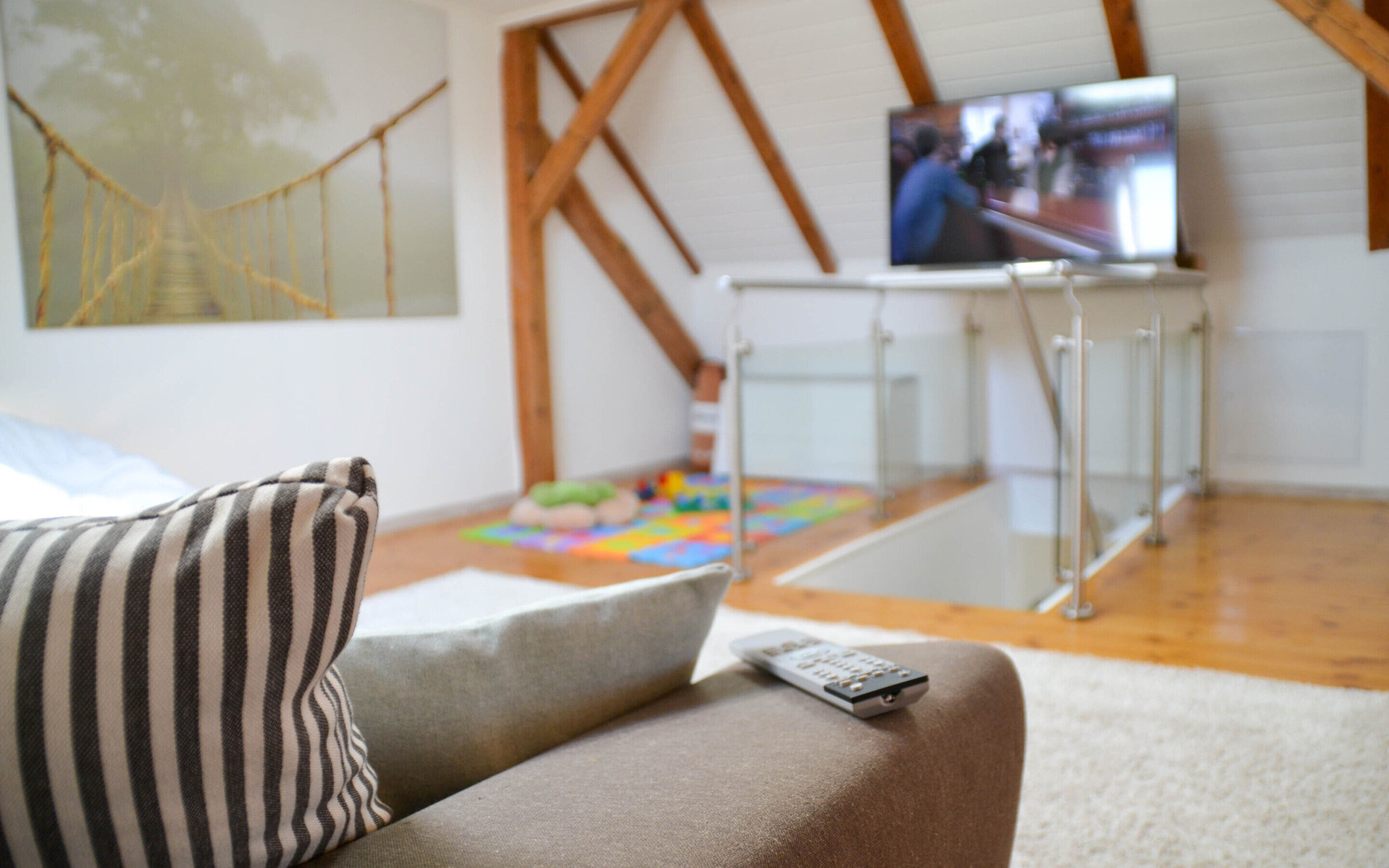 Wohnbereich, TV, Foto: Kerstin Geilich, Lizenz: MuT