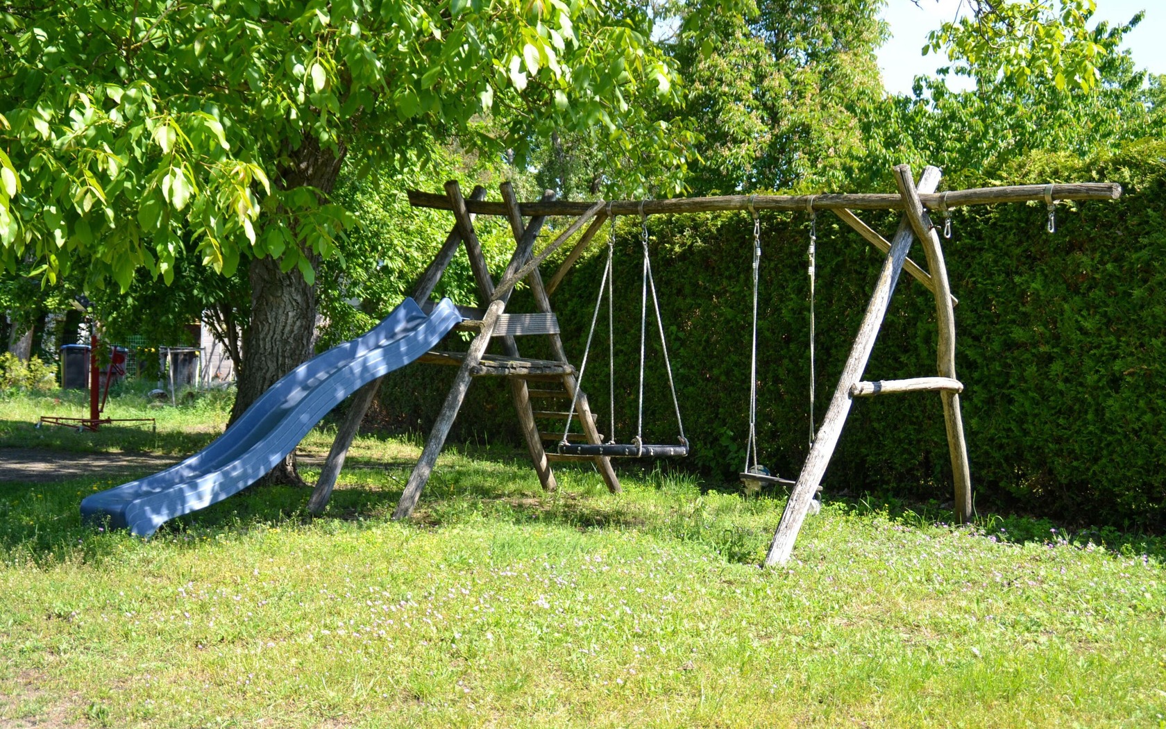 Spielecke, Garten, Foto: Kerstin Geilich, Lizenz: MuT
