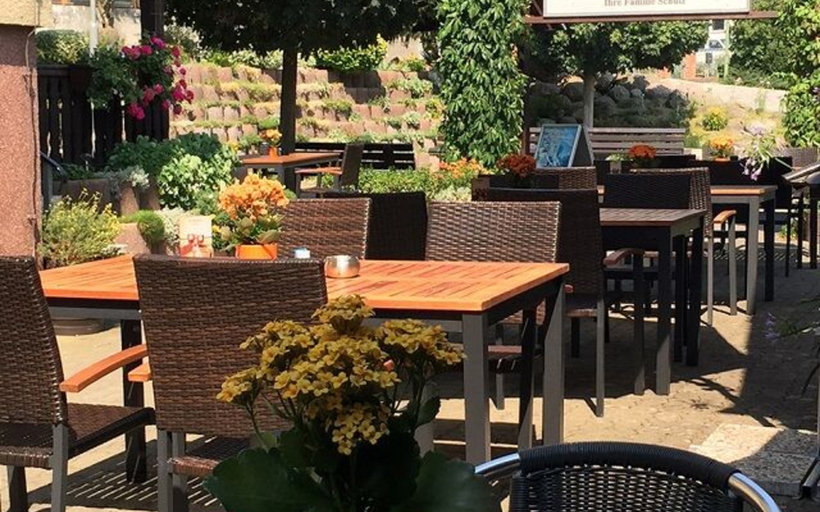 Bergschänke im Berghotel Bresinchen, Außenbereich, Foto: MuT Guben, Foto: Kerstin Geilich, Lizenz: Marketing und Tourismus Guben e.V.