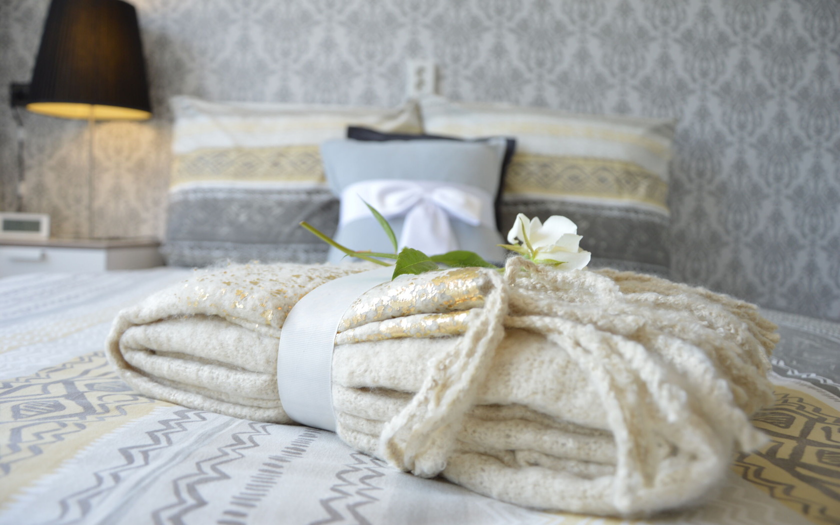 Gäste-/ Ferienwohnung „Leuchtturm“ Schlafbereich, Foto: Sylva Bodenschatz, Foto: Monique Bodenschatz, Lizenz: MuT