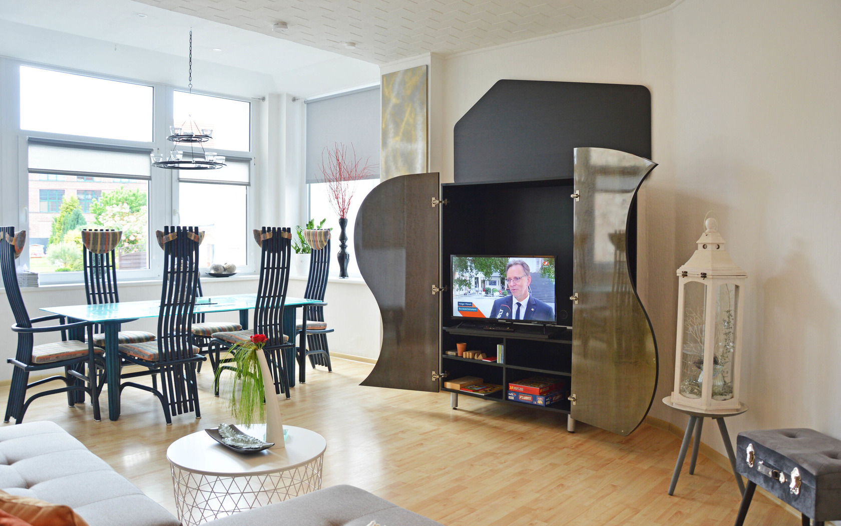 Gäste-/ Ferienwohnung „Leuchtturm“ Wohnbereich, Foto: Sylva Bodenschatz, Foto: Monique Bodenschatz, Lizenz: MuT