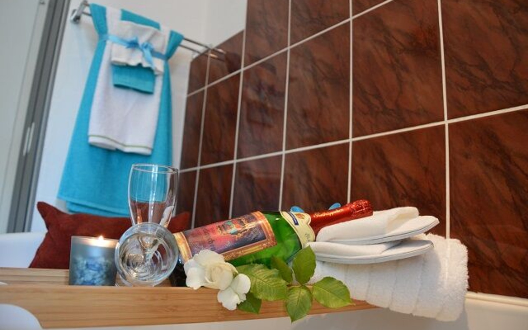 Gäste-/ Ferienwohnung „Leuchtturm“ Ansicht Bad, Foto: Sylva Bodenschatz, Foto: Monique Bodenschatz, Lizenz: MuT