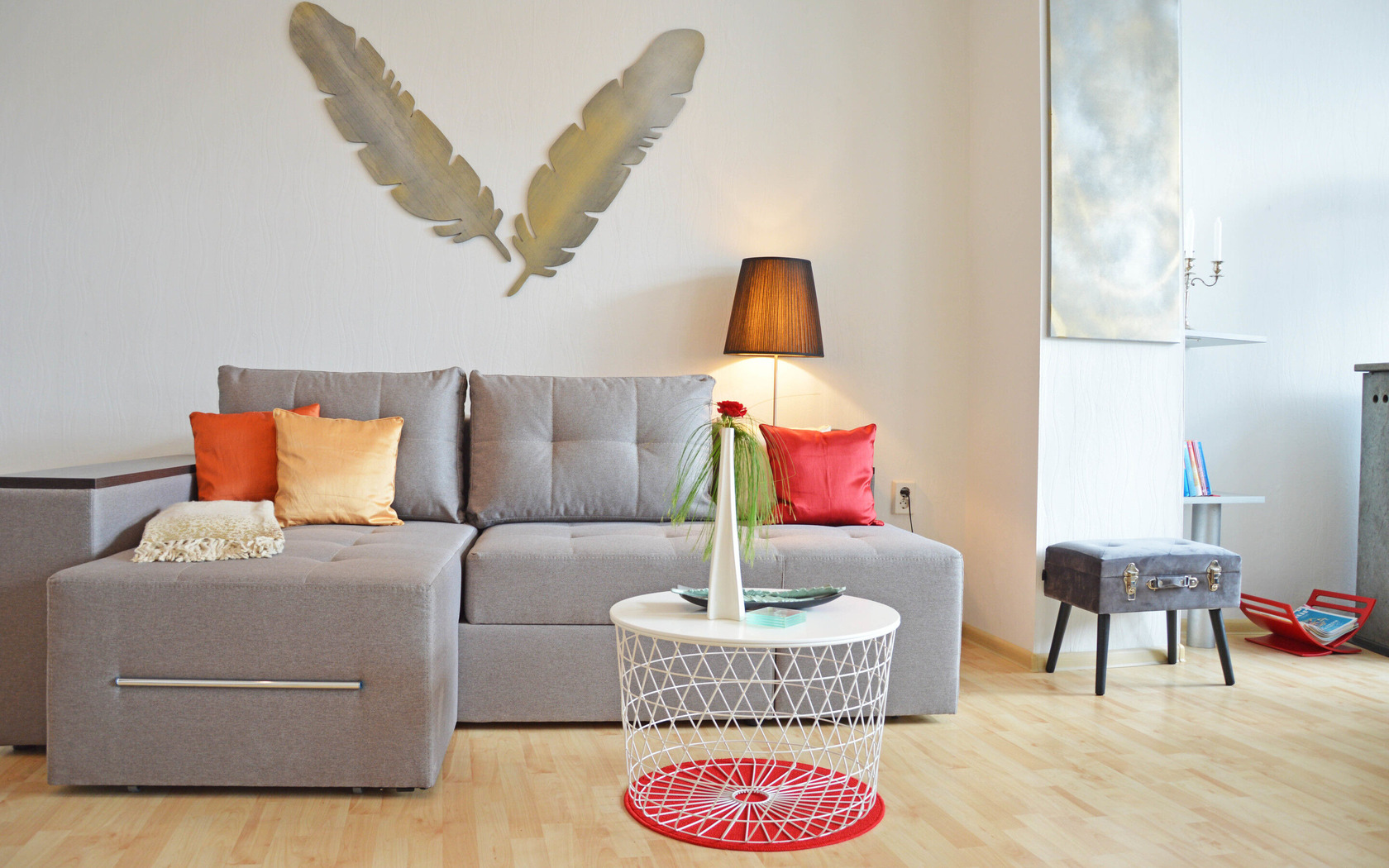 Gäste-/ Ferienwohnung „Leuchtturm“ Wohnbereich, Foto: Sylva Bodenschatz, Foto: Monique Bodenschatz, Lizenz: MuT