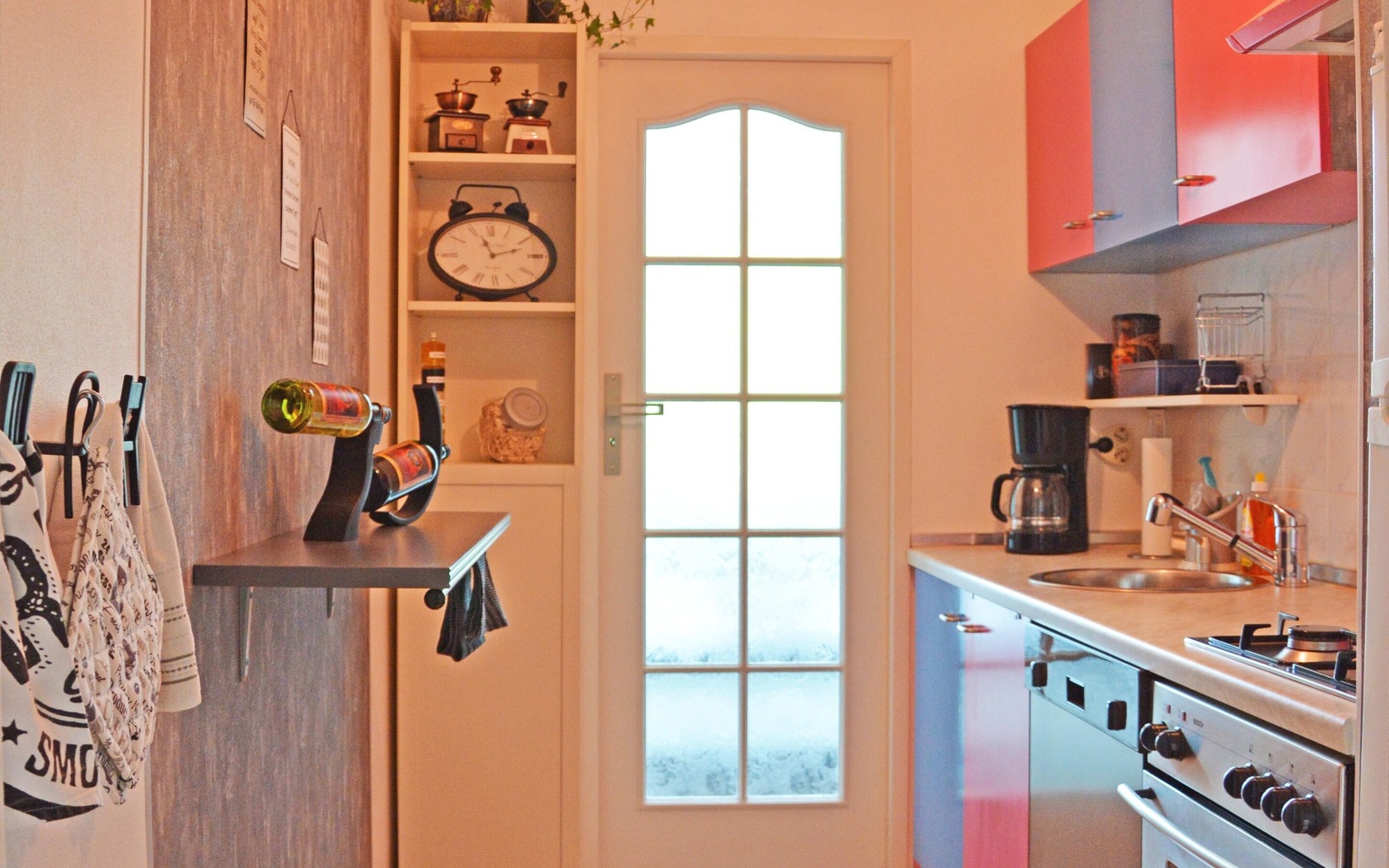 Gäste-/ Ferienwohnung „Leuchtturm“ Ansicht Küche, Foto: Sylva Bodenschatz, Foto: Monique Bodenschatz, Lizenz: MuT