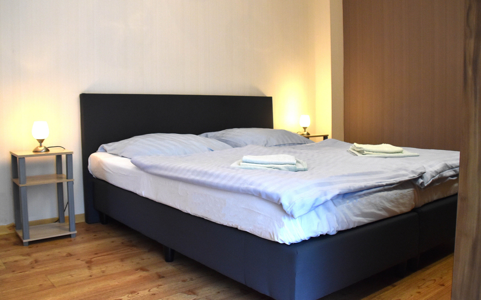 Schlafzimmer/Doppelbett, Foto: Kerstin Geilich, Lizenz: MuT