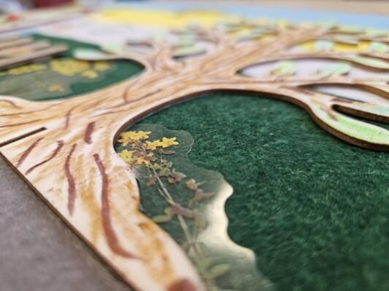 Ausstellungsstück M. Fischer, Foto: Y. Gerwitz, Lizenz: MuT ― Marketing und Tourismus Guben e.V.