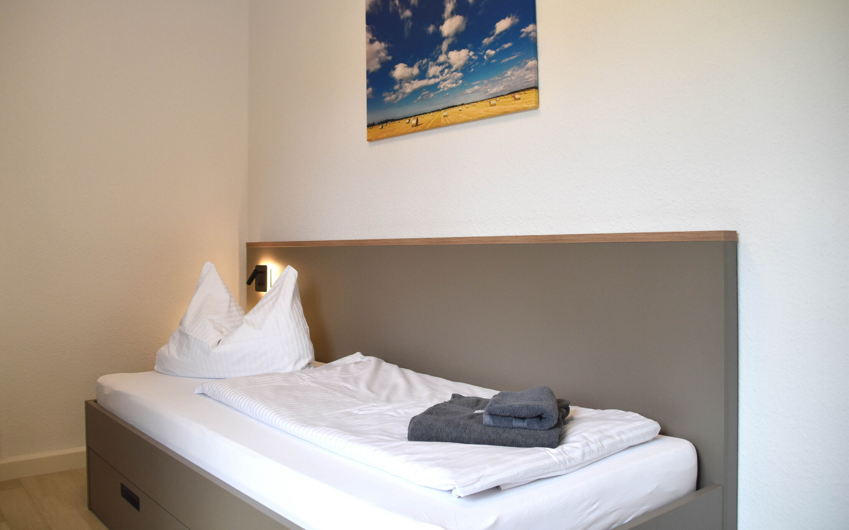 2.Schlafzimmer-Einzelbett, Foto: Kerstin Geilich, Lizenz: MuT