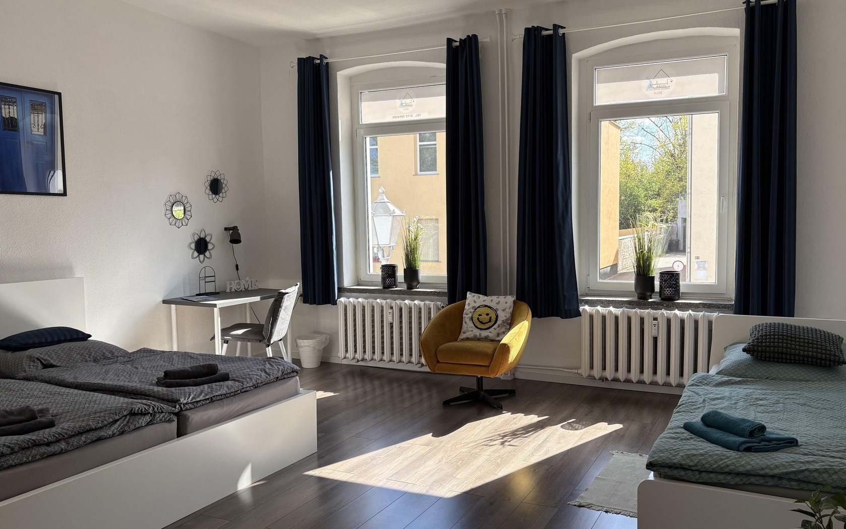 Schlafzimmer 1, 3er, Foto: Ferienwohnung Gubener Neißeglück 23, Lizenz: Ferienwohnung Gubener Neißeglück 23